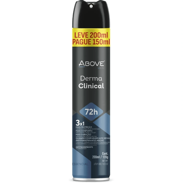 Desodorante Above Aerossol Men Dermaclinical 200ml